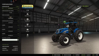 New Holland T7 BR 225 v1.0.0.0