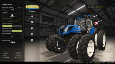 New Holland T7 with more horsepower V1.0.0.0