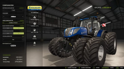 New Holland T7 with more horsepower V1.0.0.0