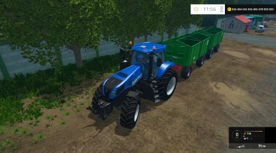 NEW HOLLAND T8.435 4WD NEW BLUE EXTRA HIT V1.0