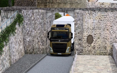 New Narrow Roads Map Mod For ETS2 1 53