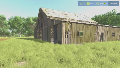 Old Barn and ruin from FS22 V1.0.0.0