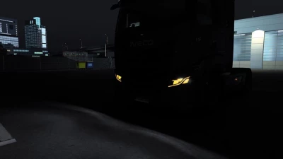 Orange DRL/Headlight Iveco sway v1.0