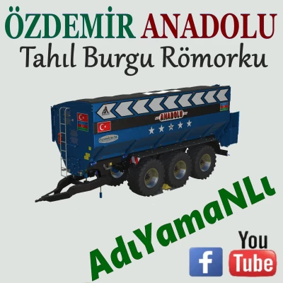 Özdemir Anadolu Tahıl Burgu Römorku v1.0.0.0