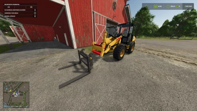 Pallet fork with tension straps to lift everything v1.0.0.0