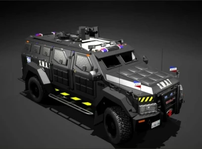 Police/Swat Armored Truck 0.33