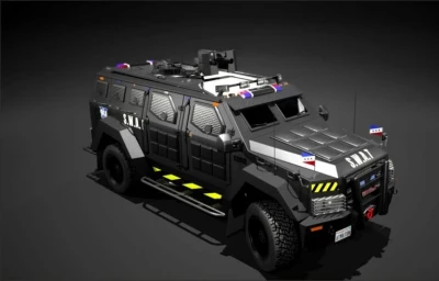 Police/Swat Armored Truck 0.34