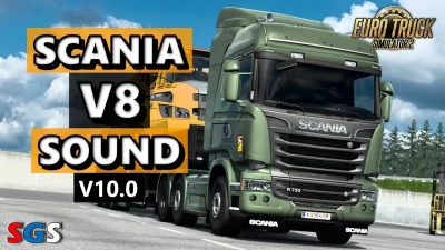 Scania V8 Stock sound v10.1