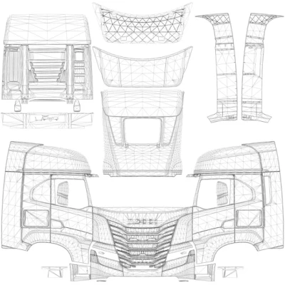 SCS Iveco S-Way Template 1.5x