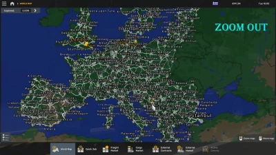 The World Background Map ETS2 v1.2