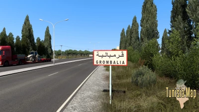 Tunisia Map v1.2 For ETS2 Version 1.53