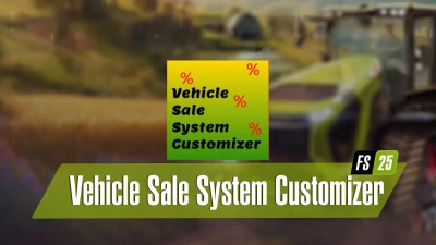 Vehicle Sale System Customizer v1.0.1.0