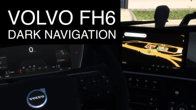 Volvo FH6 Dark Navigation v1.0