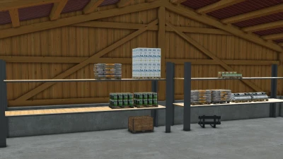 Woodbarn With Storage Shelves v1.0.0.0