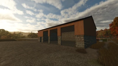 Wooden Cladded Machine Shed v1.0.0.0