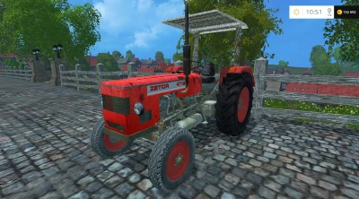 ZETOR 4712 2WD OLD RED CABINE EXPORT EXTRA HIT V1.1