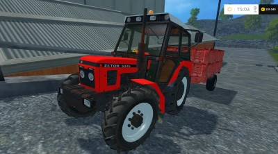 ZETOR 5245 4WD UR1 NEW CZECH RED EXTRA HIT V1.0