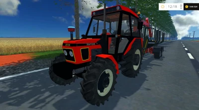 ZETOR 7245 4WD NEW FL GOLD RED CZECH EXTRA MEGA HIT V1.0