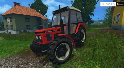 ZETOR 7245 4WD NEW RED EXTRA HIT LOVE CZECH V1.0