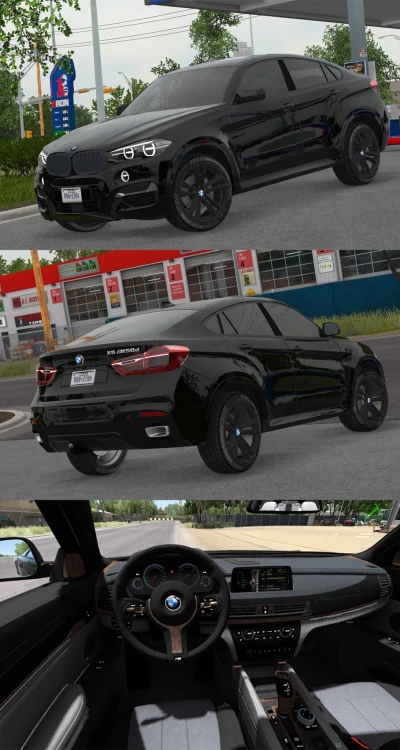 [ATS] BMW X6 M50d F16 v2.9 1.49