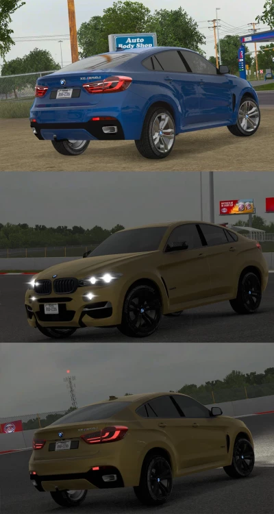 [ATS] BMW X6 M50d F16 v2.9 1.49