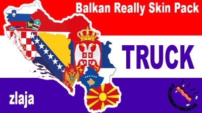 Balkan Skin Pack TRUCK v0.1 by zlaja