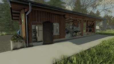 FS22 Backyard Woodshop Sheds v1.0.0.0