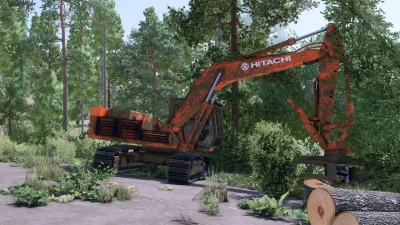 FS22 OldGen Deere/Hitachi Excavator Pack v1.0.0.0