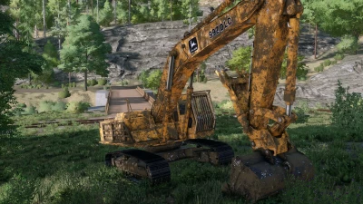 FS22 OldGen Deere/Hitachi Excavator Pack v1.0.0.0