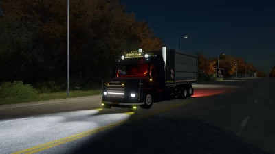 [FS22] Scania 143 Torpedo Hooklift J.B Freight v1.0