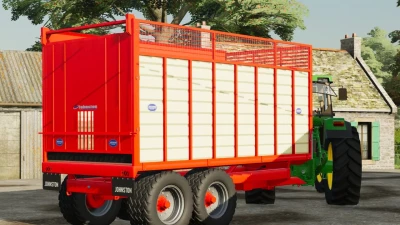 Johnstons Silage Trailer 16x8 v1.0.0.0