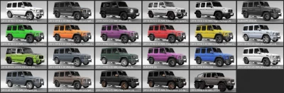 MERCEDES-BENZ G-CLASS PACK FIXED v1.0