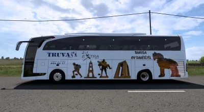 Mercedes-Benz Travego 15 SE New Çanakkale Truva Skinpack v1.0