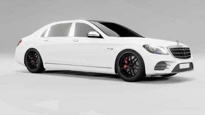 Mercedes-Maybach X222 Long AirMatic + AMG + BRABUS v1.5