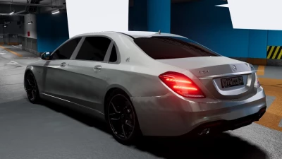 Mercedes-Maybach X222 Long AirMatic + AMG + BRABUS v1.5