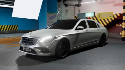 Mercedes-Maybach X222 Long AirMatic + AMG + BRABUS v1.5