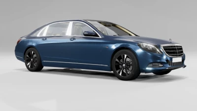 Mercedes-Maybach X222 Long AirMatic + AMG + BRABUS v1.5