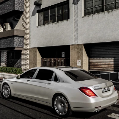 Mercedes-Maybach X222 (Long AirMatic, AMG, BRABUS) v1.5