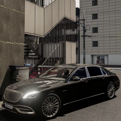 Mercedes-Maybach X222 (Long AirMatic, AMG, BRABUS) v1.5