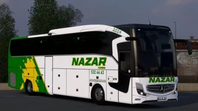 Mercedes Travego 16 SHD Nazar Turizm Kaplaması v1.0