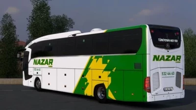 Mercedes Travego 16 SHD Nazar Turizm Kaplaması v1.0