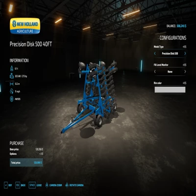 New Holland NO_TILL Seeder v1.0.0.0