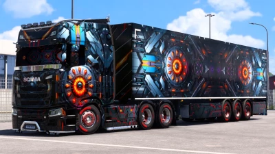 Scania Cybertruck Skin 1.49