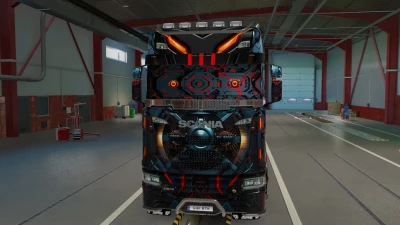 Scania Cybertruck Skin 1.49