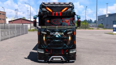 Scania Cybertruck Skin 1.49