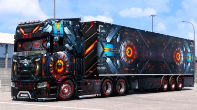 Scania Cybertruck Skin 1.49