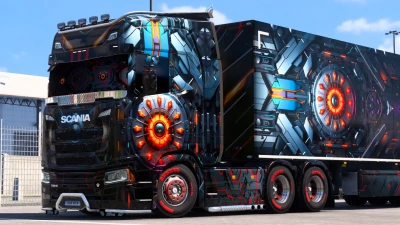 Scania Cybertruck Skin 1.49