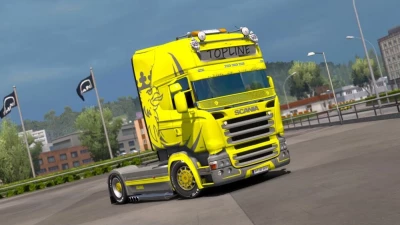 Scania Grey Yellow RJL 1.49