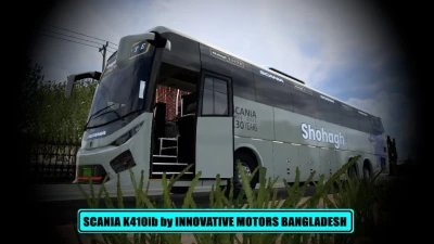 Scania K410ib 6×2 Bus + Interior v1.0 1.49.x