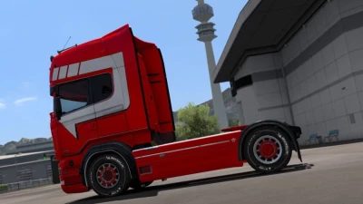 Scania RJL Red Skin v1.0 - Modhub.us